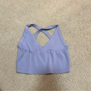 Zara Crop Top Blue size S